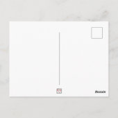 Vreedzame liefdevolle aarde ansichtkaart briefkaart (Achterkant)