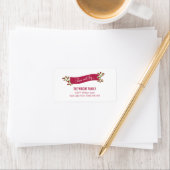 Vreedzame lint Adresetiketten Etiket (Insitu)