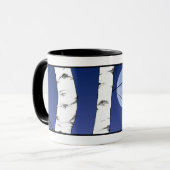 Vreedzame Maan door Birches Mok (Voorkant links)