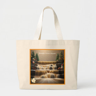 "Vreedzame nacht van de troost" Grote Tote Bag