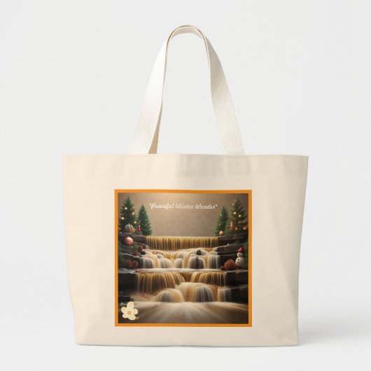 "Vreedzame nacht van de troost" Grote Tote Bag (Voorkant)