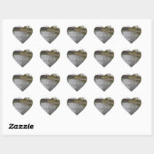Vreedzame Natuur Sticker hart (Vel)