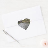Vreedzame Natuur Sticker hart (Envelop)