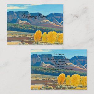 Vreedzame ochtend door Maynard Dixon Visitekaartje