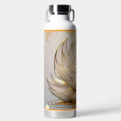 "Vreedzame ochtend glorie" Waterfles (Voorkant)