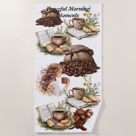 Vreedzame Ochtendmomenten Handdoek (Voorkant)