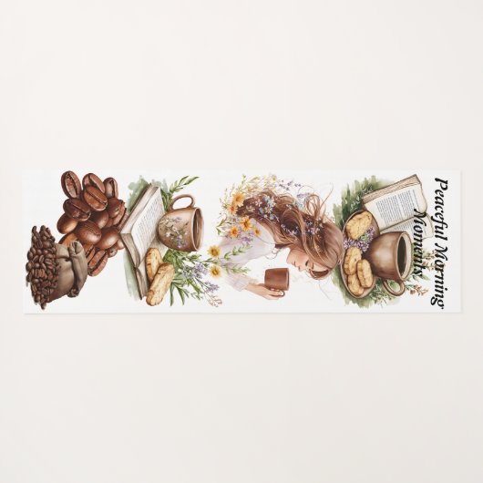 Vreedzame Ochtendmomenten Handdoek Yogamat (Achterkant (horizontaal))