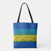 Vreedzame Oekraïne Art Shoulder Tas (Achterkant)