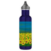 Vreedzame Oekraïne Kunstloos 24oz waterflesje Waterfles (Rechts)