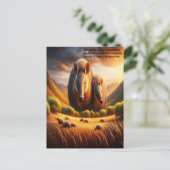 Vreedzame ontmoeting: twee Aardvarken in idyllisch Briefkaart (Staand voorkant)