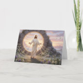 Vreedzame Opstanding van Jezus Christus Kaart (Voorkant)