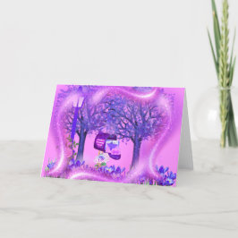 Vreedzame Outdoor Natuur Wenskaart Kaart