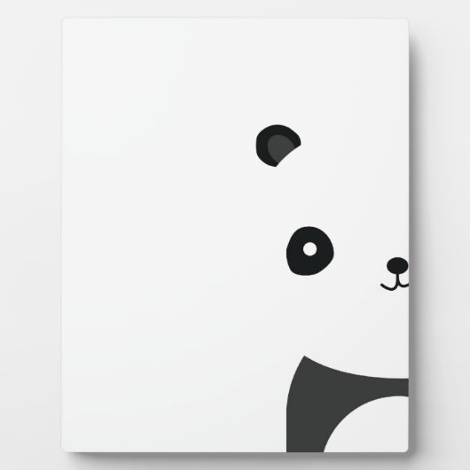 Vreedzame Panda Fotoplaat (Voorkant)