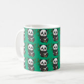 Vreedzame Panda Morning Brew Koffiemok (Voorkant links)