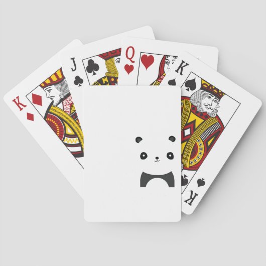 Vreedzame Panda Pokerkaarten (Achterkant)