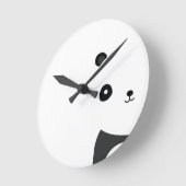 Vreedzame Panda Ronde Klok (Hoek)