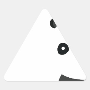 Vreedzame Panda Sticker