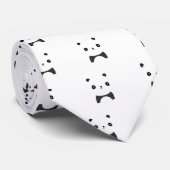 Vreedzame Panda Stropdas (Opgerold)