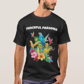 Vreedzame Paradijs Vind Je Rust T-shirt (Voorkant)