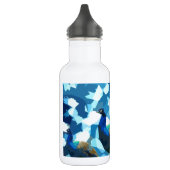 Vreedzame Pauwen Waterfles (Links)