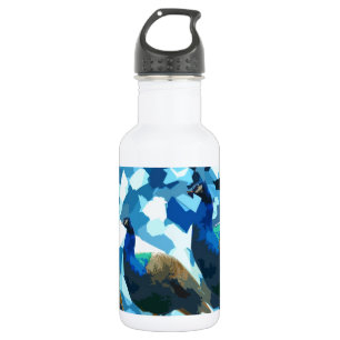 Vreedzame Pauwen Waterfles