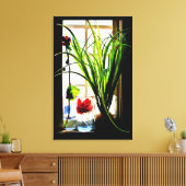 Vreedzame Planten Canvas Afdruk (Insitu (Woonkamer))