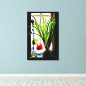 Vreedzame Planten Canvas Afdruk (Insitu (Houten vloer))