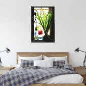 Vreedzame Planten Canvas Afdruk (Insitu (Slaapkamer))