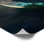 Vreedzame plek, wonderland Poater / Muur Arts Poster (Hoek)