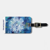 Vreedzame Reizen Bagage Label (Voorkant horizontaal)