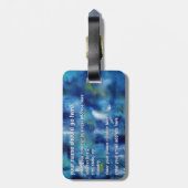 Vreedzame Reizen Bagage Label (Achterkant verticaal)