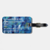 Vreedzame Reizen Bagage Label (Achterkant horizontaal)