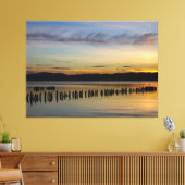 Vreedzame River Scene Canvas Afdruk (Insitu (Woonkamer))