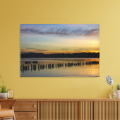 Vreedzame River Scene Canvas Afdruk (Insitu (Woonkamer))