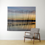 Vreedzame River Scene Wandkleed (In Situ (horizontaal))