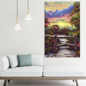 Vreedzame Serene Schoonheid van Natuur Poster