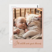 " VREEDZAME SLAAP " BRIEFKAART (Voorkant / Achterkant)