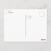 " VREEDZAME SLAAP " BRIEFKAART (Achterkant)