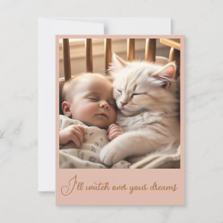 " VREEDZAME SLAAP " BRIEFKAART