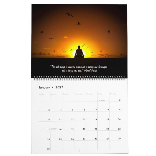 Vreedzame stranden 2015 Agenda Kalender (Jan 2027)