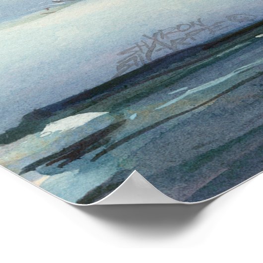 VREEDZAME TIPI van SHARON SHARPE Poster (Hoek)