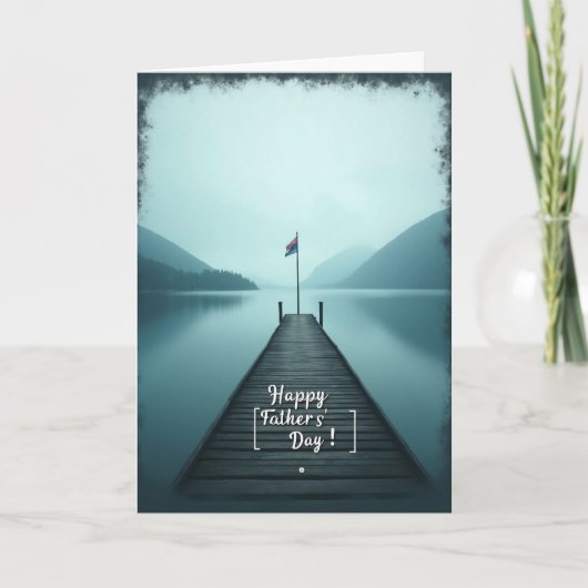 Vreedzame Vaderdag Pier Kaart (Voorkant)