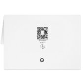 Vreedzame vallende sneeuw (Achterkant Horizontaal)