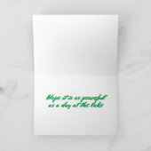 **VREEDZAME VERJAARDAG AAN HET MEER** VERJAARDAGSW FEESTDAGEN KAART (Binnen)