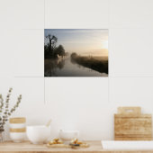Vreedzame versoepeling Early Morning Sunrise Poster (Keuken)