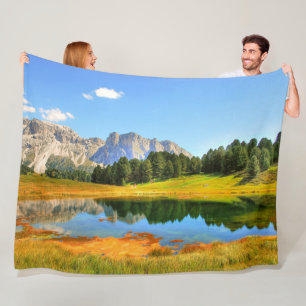 VREEDZAME VIJVER FLEECE DEKEN