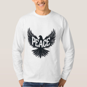 Vreedzame vleugels: inspirerende duif t-shirt