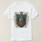 Vreedzame wereld T-shirt ontwerp (Design voorkant)