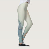 Vreedzame Winter Morning Art Leggings (Rechts)