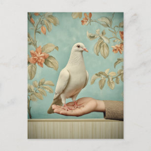 Vreedzame Witte Duif Briefkaart